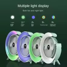 Portable Mini Colourful Electric Fan