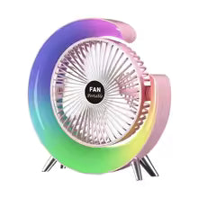 Portable Mini Colourful Electric Fan